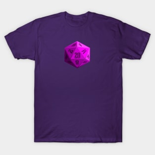 Purple D20 T-Shirt